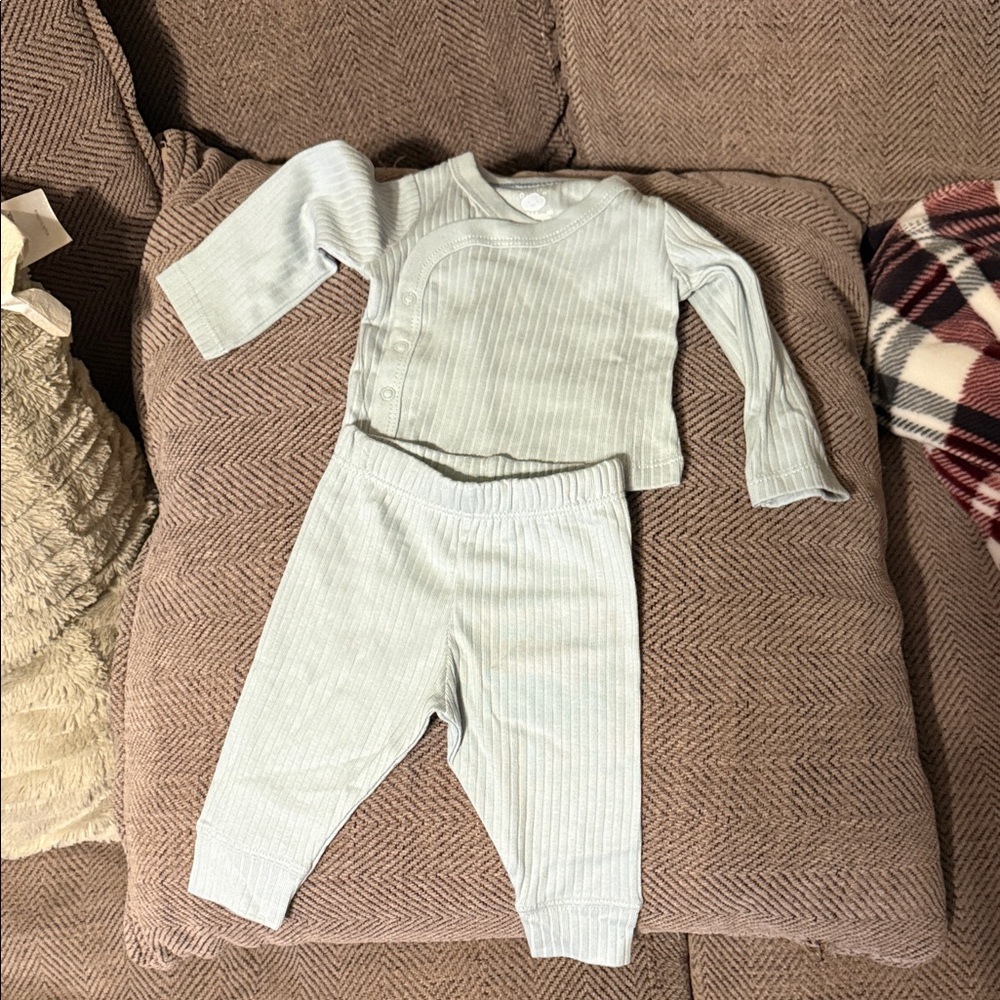 Cloud Island Kids Pajama Set in Light Blue